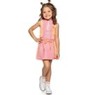Conjunto Infantil Verão Regata e Saia Com Short Dream 2 peças Tam 1 a 8 - Angerô