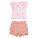 Conjunto Infantil Verão Sorvete Menina Leve