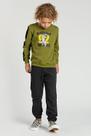 Conjunto Infantil Verde de Moletom Dinosaur Explorer Conjunto Infantil Verde de Moletom Dinosaur Explorer