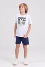 Conjunto Infantil World Class Branco