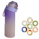 Conjunto inicial para garrafas de água Sports Air 650 ml com 7 cápsulas de sabor