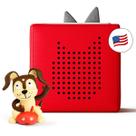 Conjunto Inicial Toniebox com Playtime Puppy Vermelho Conjunto Inicial Toniebox com Playtime Puppy Vermelho