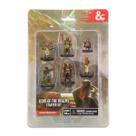 Conjunto inicial WizKids D&D Icons of the Realms com 6 figuras douradas