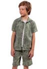 Conjunto inteiro estampado com linho Vigat Conjunto inteiro estampado com linho Vigat