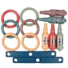 Conjunto interativo de brinquedos Ring Toss Game para crianças com garrafa