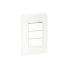 Conjunto Interruptor 3 Teclas Simples BR 10A 250V S71330104 Orion - Schneider