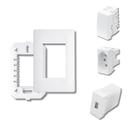 Conjunto Interruptor Intermediário + Tomada 10a E Módulo Usb