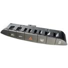 Conjunto Interruptor Painel Fiorino 2015 a 2020 com Pisca Alerta Desembaçador Controle Tração - Kostal 10134057