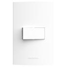 Conjunto Interruptor Paralelo 10A 250V com Placa 4x2 Inova Pro Alumbra