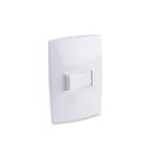 Conjunto Interruptor Paralelo Branco Rubi - Force Line