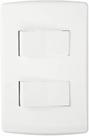 Conjunto Interruptor Paralelo Duplo Siena 6523 Alumbra