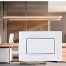 Conjunto Interruptor Paralelo Para Moveis Branco Sleek Margirius