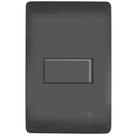 Conjunto Interruptor Simples 16 Amperes Habitat Black - 4046 - FAME