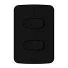 Conjunto Interruptor Simples Duplo Preto Gracia Maxx 85676 Alumbra Conjunto Interruptor Simples Duplo Preto Gracia Maxx 85676 Alumbra