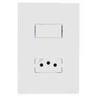 Conjunto Interruptor Simples e Tomada 10A i9 94200 Ilumi