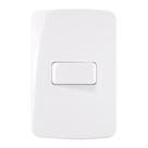 Conjunto Interruptor Simples Margirius B3 10A/250V 4x2 Branco PA019477