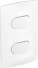 Conjunto interruptor simples paralelo 10a 2x4 branco 663114 nereya - pial