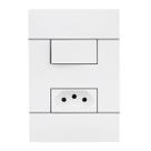 Conjunto Interruptor Simples+Tomada10a - Prm4404721 Lunare