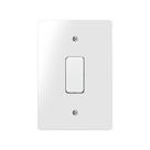 Conjunto Interruptor Simples Vertical 6A 4X2 Renova - Margirius