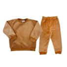 Conjunto Inverno Blusão + Calça Fleece Agasalho Peluciado