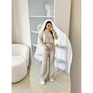Conjunto Inverno De Frio Pantalona Com Gola Mousse Tricot e Trico Lançamento