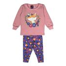 Conjunto Inverno Menina Fox Flower