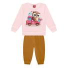 Conjunto Inverno Menina Kyly Moletom Peluciado 1000740