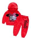Conjunto Inverno Personagem Moletom Gros Criança Tam 2 ao 6
