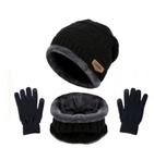 Conjunto Inverno - Touca Cachecol e Luva