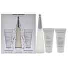 Conjunto Issey Miyake L'Eau d'Issey EDT 50ml + Creme de Banho + Loção Corporal - 3 Peças Conjunto Issey Miyake L'Eau d'Issey EDT 50ml + Creme de Banho + Loção Corporal - 3 Peças