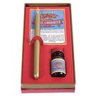 Conjunto J. Herbin Cabo Pena e Tinta Vermelha para Caligrafia