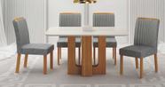 Conjunto jantar 4 cadeiras 1,20x80 Izabelle - Arbo Design Conjunto jantar 4 cadeiras 1,20x80 Izabelle - Arbo Design