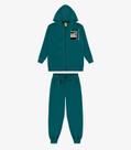 Conjunto Jaqueta Com Capuz E Calça Rovi Kids Verde