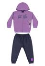Conjunto Jaqueta e Calça em Moletom Bebê Menina Bee Loop