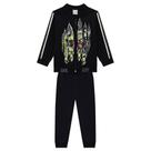 Conjunto jaqueta e calça jogger moletom 54498