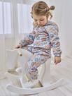 Conjunto Jaqueta E Calça Total Print Azul Abrange