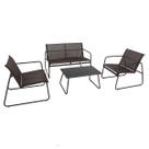 Conjunto Jardim Com Mesa e Cadeira Weekend Marrom 83512 Bel