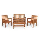 Conjunto Jardim em Madeira Robust - Natural