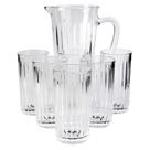Conjunto Jarra 1L + 6 Copos 320ml Essential Mark Blank