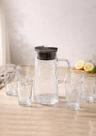 Conjunto Jarra Com 6 Copos De Vidro Para Suco E Água