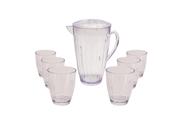 Conjunto Jarra Elegance 7 peças Cristal Conjunto Jarra Elegance 7 peças Cristal
