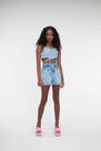 Conjunto Jeans com Amarração