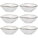Conjunto Jogo 6 Tigelas Bowl Ryo Maresia 500 ml Porcelana Oxford