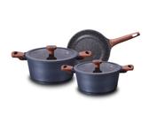 Conjunto/Jogo de Panelas Titanium Cerâmic-Flon 3 peças 8450 MTA