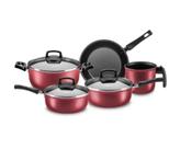 Conjunto Jogo Panelas Mta Safira Superflon 5 Peças