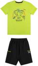 Conjunto juvenil camisa com bermuda moletom - 56864