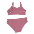 Conjunto Juvenil Feminino em Modal Sutiã Top Sem Bojo e Calcinha Tanga Confortável DelRio