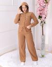 Conjunto Juvenil Feminino Inverno Calça e Jaqueta Com Capuz Conjunto Juvenil Feminino Inverno Calça e Jaqueta Com Capuz