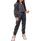 Conjunto Juvenil Feminino Kukiê Brilhante Preto - 72221