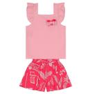 Conjunto juvenil - feminino - tamanho 10 ao 16 1000239 - kyly